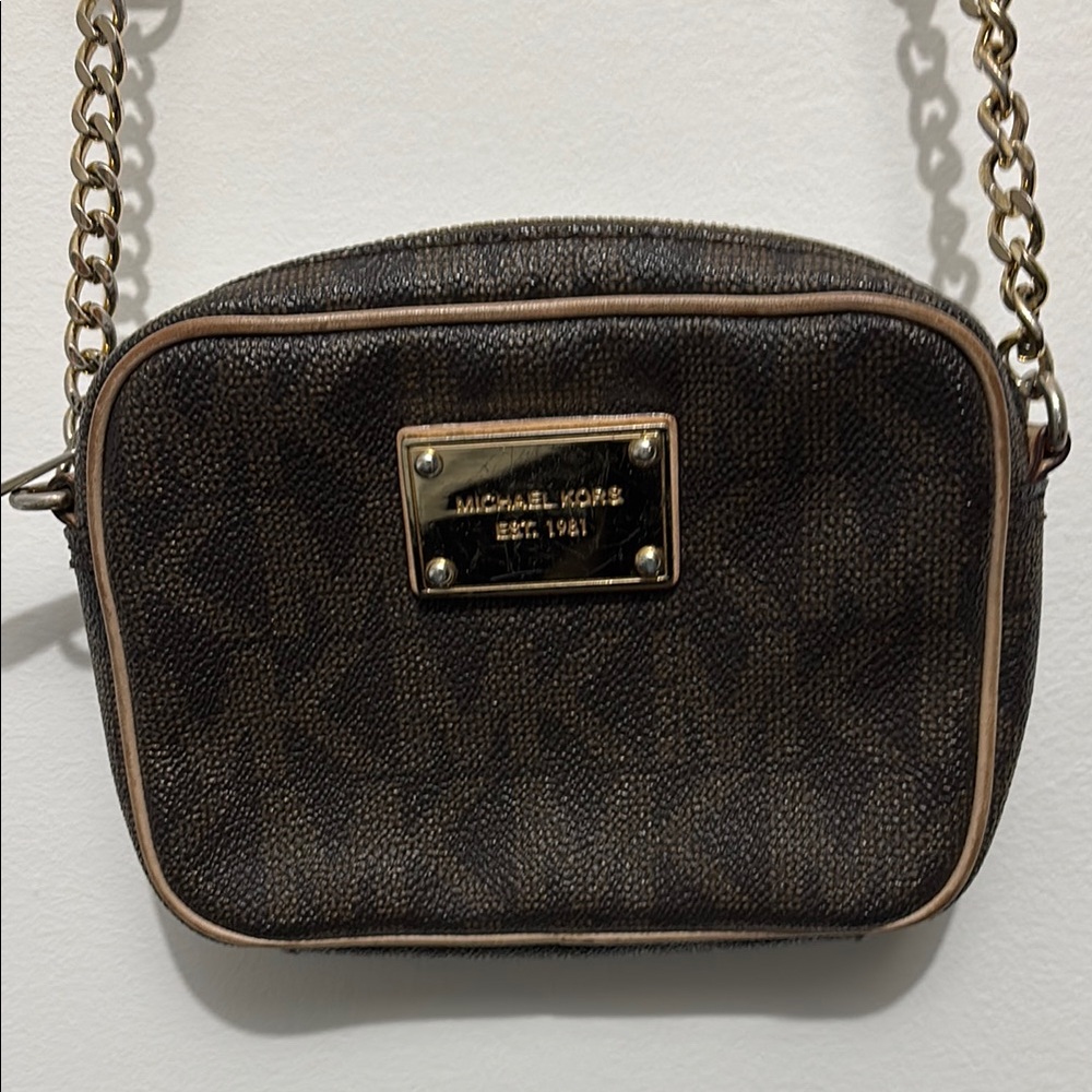 Michael Kors Brown Crossbody Bag